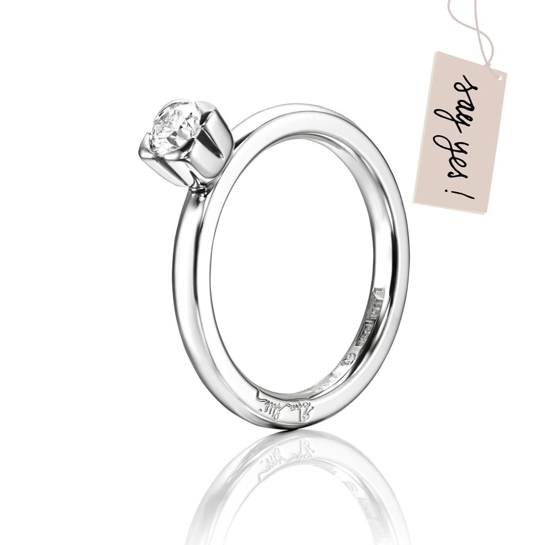 Love Bead Wedding Ring 0.30 ct