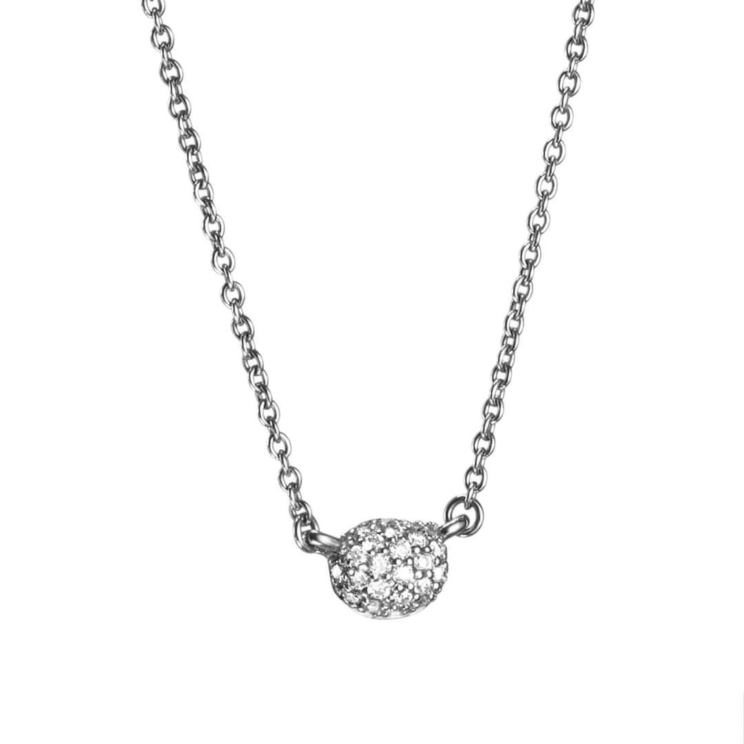 Love Bead Necklace - Diamonds