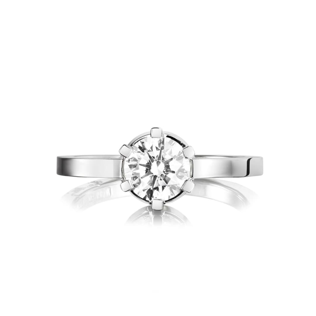 Crown Wedding Ring 1.0 ct.