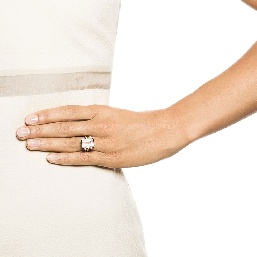 Little Magic Star Ring - Green Quartz.