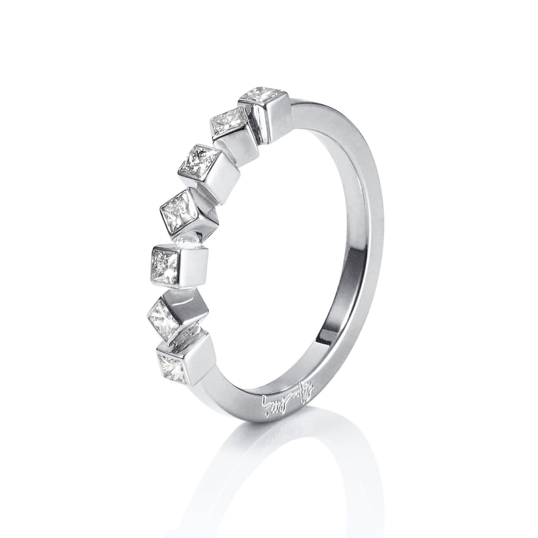 Love Dice & Stars Ring