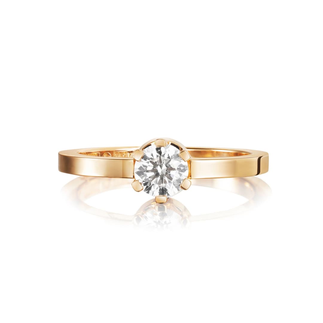 Crown Wedding Ring 0.50 ct.