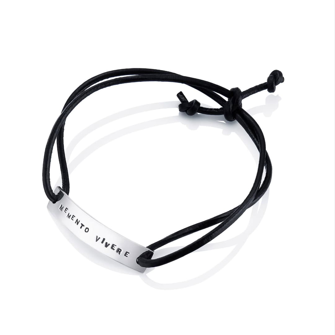 Memento Leather Bracelet