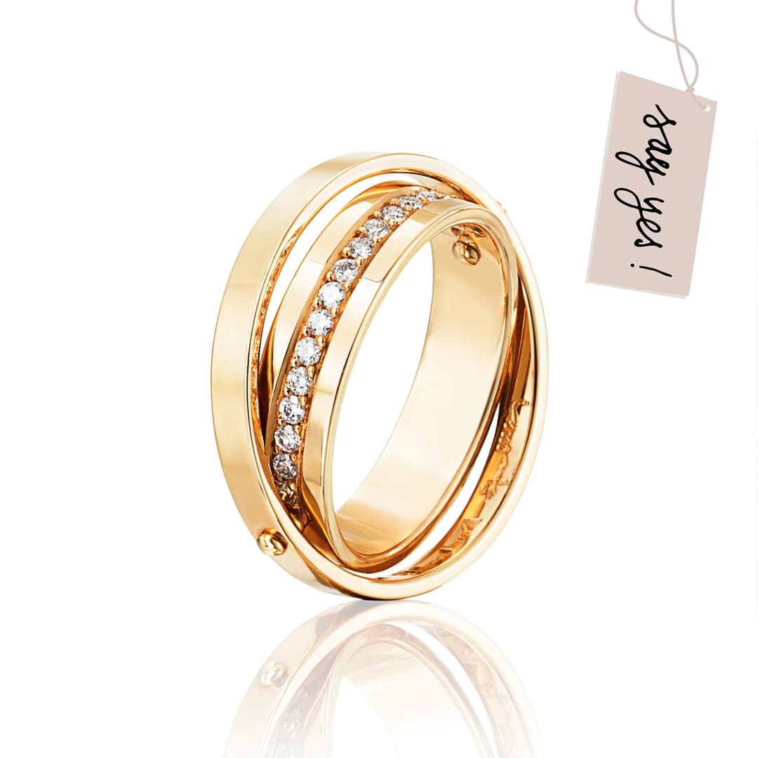 Two Of Us & Stars Ring