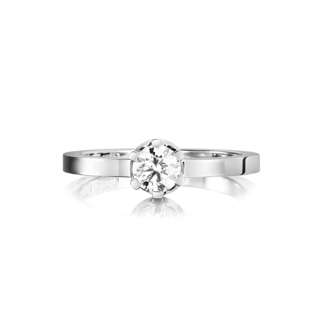 Crown Wedding Ring 0.50 ct.