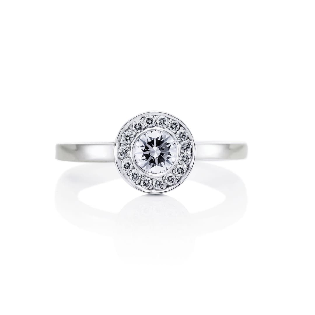 Wedding & Stars Ring 0.40 ct