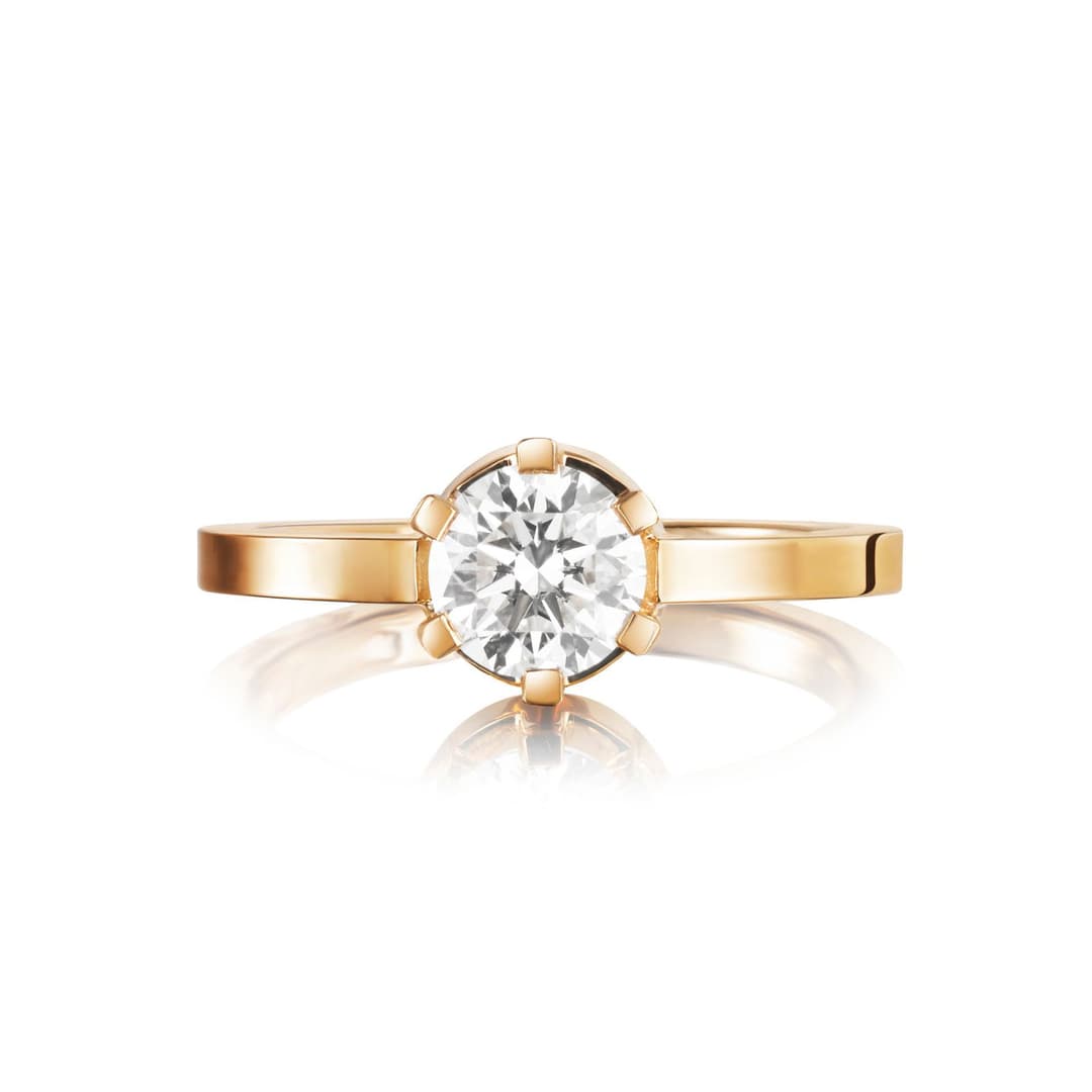 Crown Wedding Ring 1.0 ct.