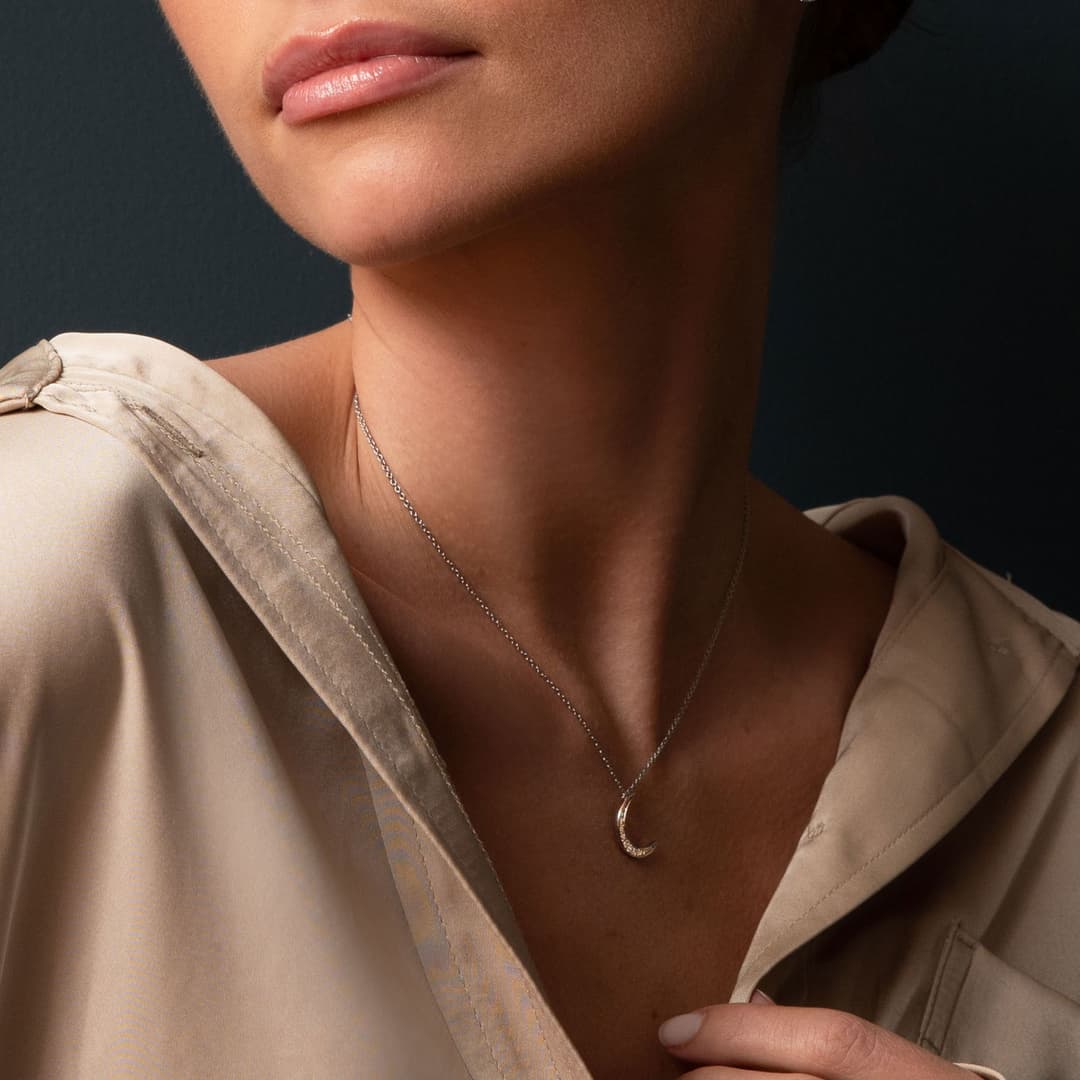 Pencez Moon & Stars Necklace.