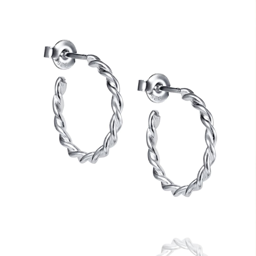 Little Wrapped Hoops.