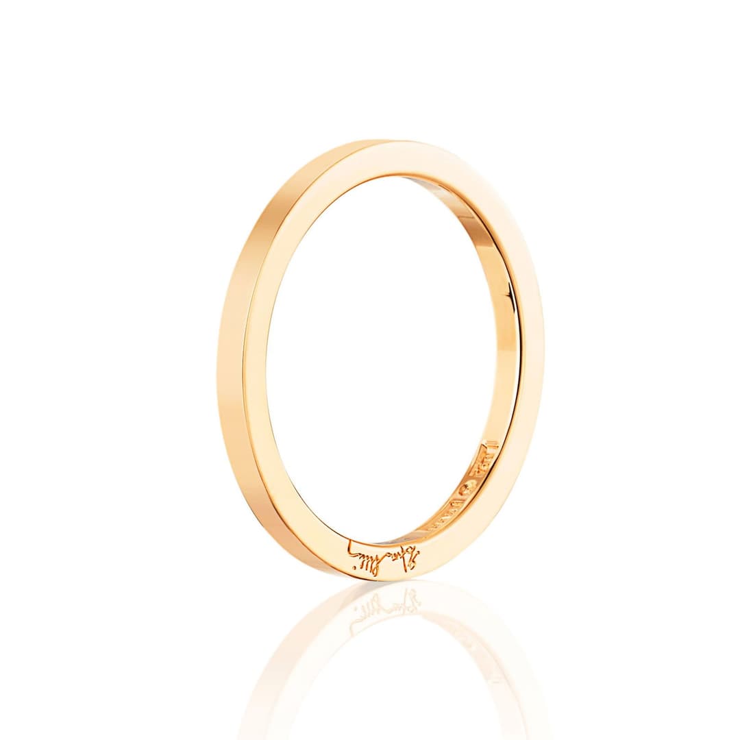 Plain & Signature Thin Ring