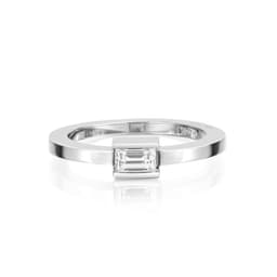 Deco Wedding Ring 0.36 ct